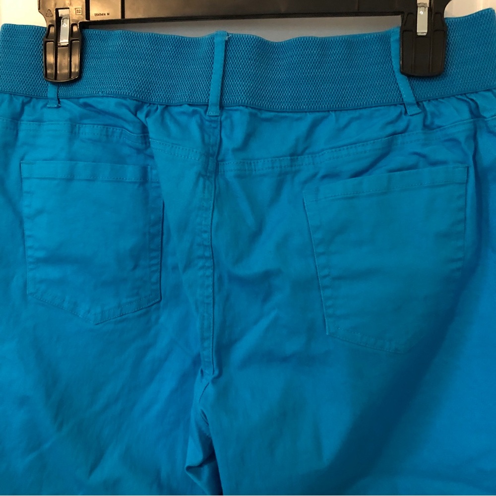 Koret Bright Turquoise Capris - Picture 4 of 8